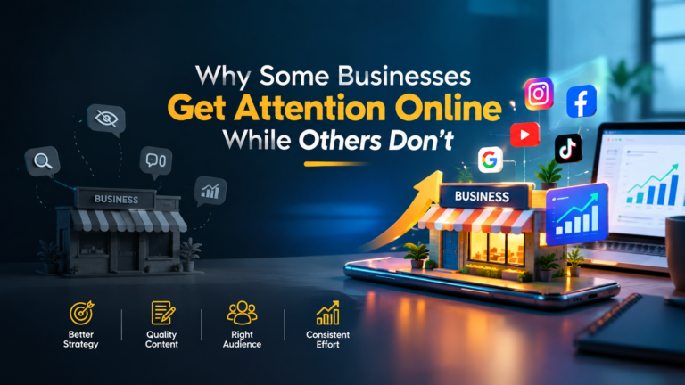 Why Some Businesses Get Attention Online While Others Don’t